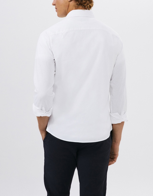 Van Heusen - Linen Cotton Blend Shirt