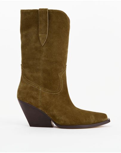 Khaki Suede