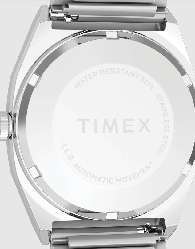 TIMEX - Timex® Automatic 1983 E Line 34mm Stainless Steel Expansion Band Watch