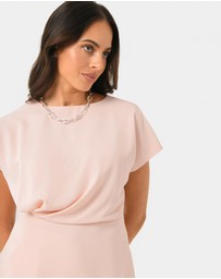 Forcast - Bonnie Gathered Peplum Top