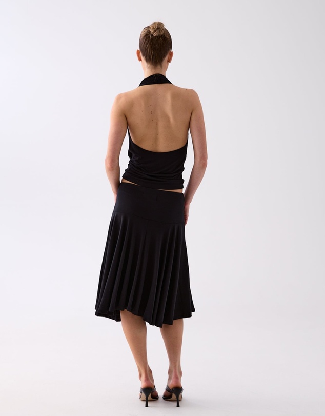 Style Addict - Celia Gathered Tie Skirt
