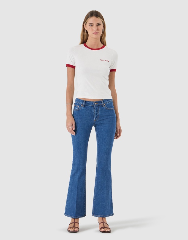 Rolla's - Downtown Flare Jean - Canyon Stone