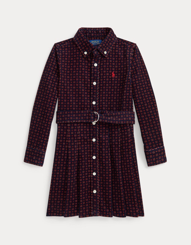Polo Ralph Lauren - Belted Corduroy Shirtdress - ICONIC EXCLUISVE - Kids