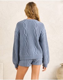 Rhythm - Stanley Cable Knit Shorts