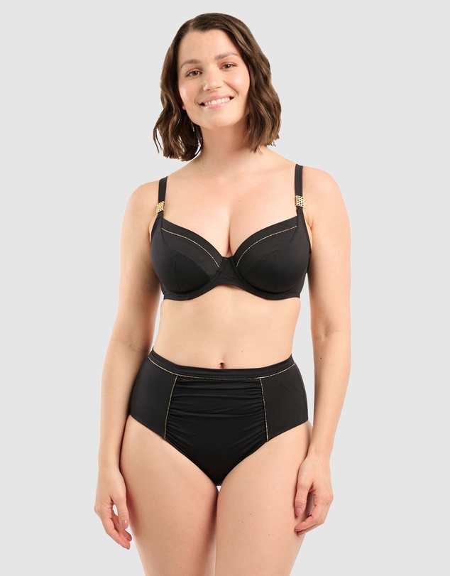 Sans Complexe - Speekaboo Shape Tummy Control High Waist Bikini Bottom