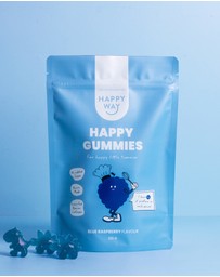 Happy Way - Blue Raspberry Flavour Happy Gummies Mix
