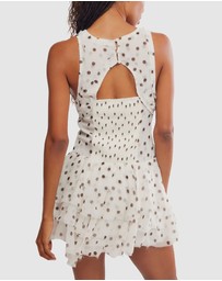 Free People - Raven Printed Mini Dress