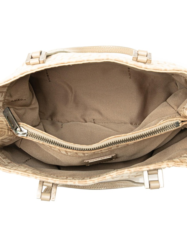 Pre-Loved by Azura Reborn - Pre-Loved fendi FF Logo Canvas Tote Bag