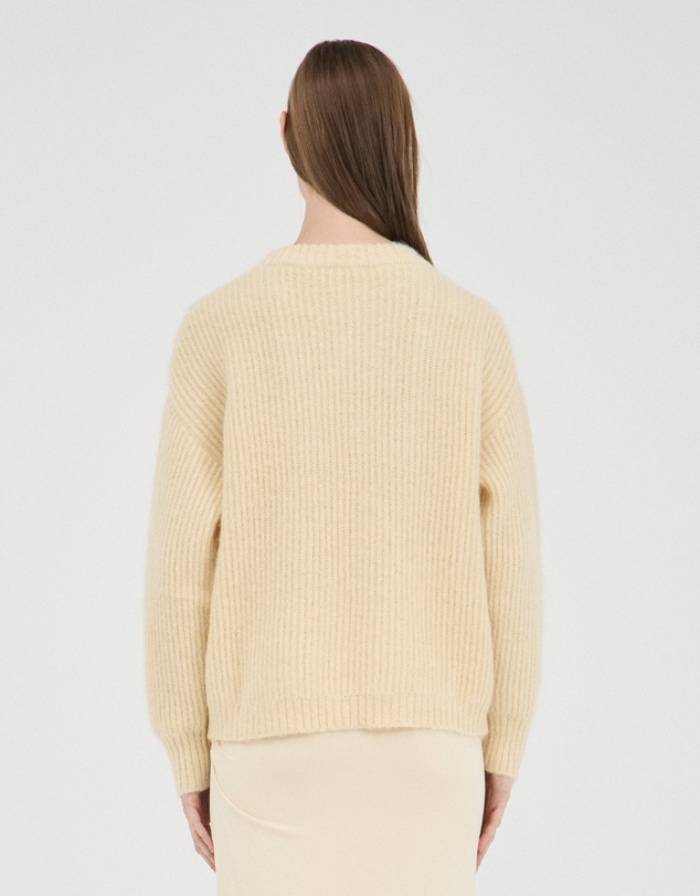FRIEND of AUDREY - Fluffy Mohair Wool Jumper