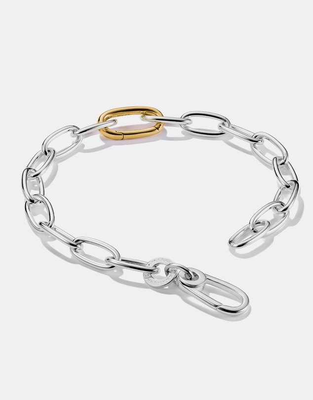 THOMAS SABO - THOMAS SABO Charm bracelet bicolour with Connect link
