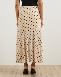 Atmos&Here - Aria Polka Dot Sheer Skirt