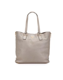 Pre-Loved by Azura Reborn - Pre-Loved Vitello Daino Side Zip Shopper Tote