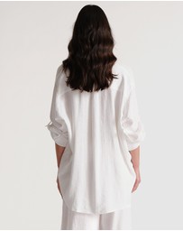 Decjuba - D-Luxe Linen Blend LS Shirt