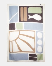 Morgan & Taylor - Aquata Beach Sarong in Blue
