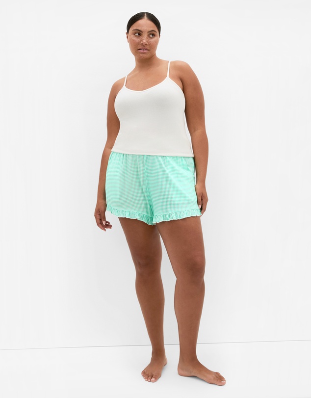 City Chic - Gigi Gingham Pyjama Shorts