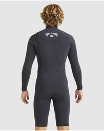 Billabong - Mens 2/2mm Absolute Natural Chest Zip Long Sleeve Springsuit