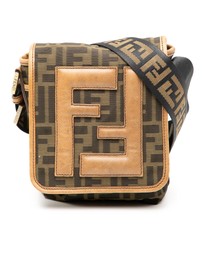 Pre-Loved by Azura Reborn - Pre-Loved Mini FF Zucca Canvas Crossbody