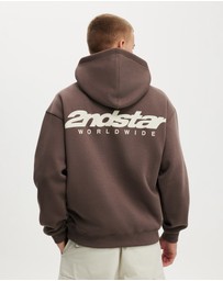 Cotton On - Box Fit Graphic Hoodie