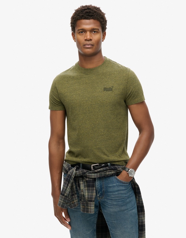 Superdry - Essential Logo Embroidered Slim Fit Tee