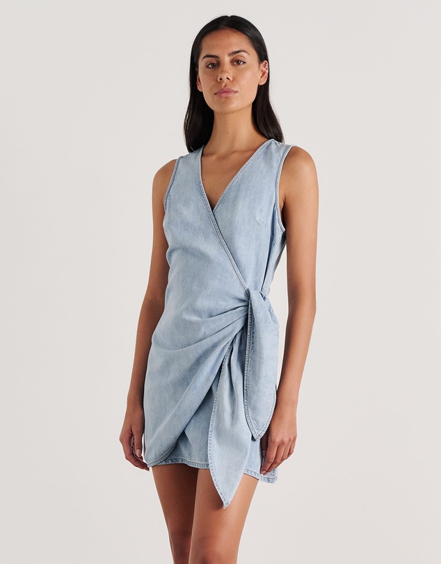 Jag - Loe Wrap Mini Dress