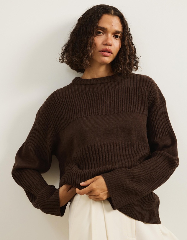 Atmos&Here - Irena Rib Knit Jumper
