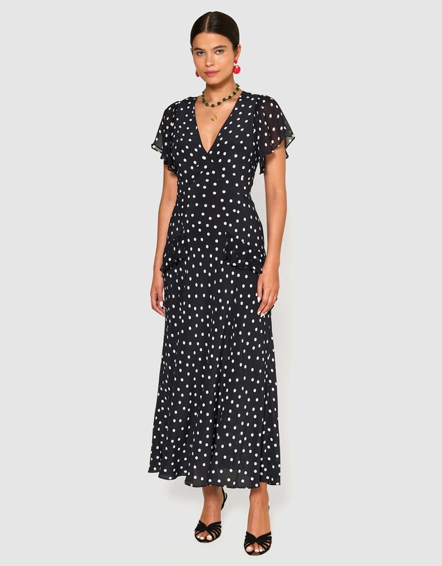 Rixo - Evie Silk Dress