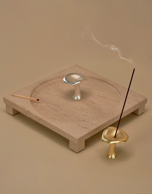 Black Blaze - Teien Square Tray