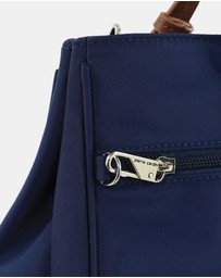 Pierre Cardin - Pierre Cardin RFID Anti-Theft Nylon Mini Tote with Crossbody