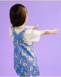Rock Your Kid - Disney Lilo & Stitch Pinafore - ICONIC EXCLUSIVE - Kids-Teens