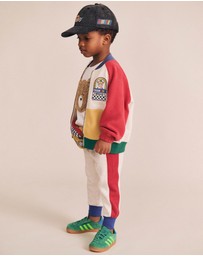 Huxbaby - Hux Colour Block Zip Sweat - Babies-Kids