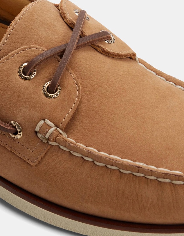 Sperry - Gold Authentic Original 2-Eye Leather Nubuck - Men's