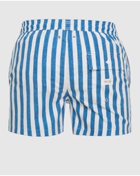 Tolu Australia - Boardshorts with Blue Stripes