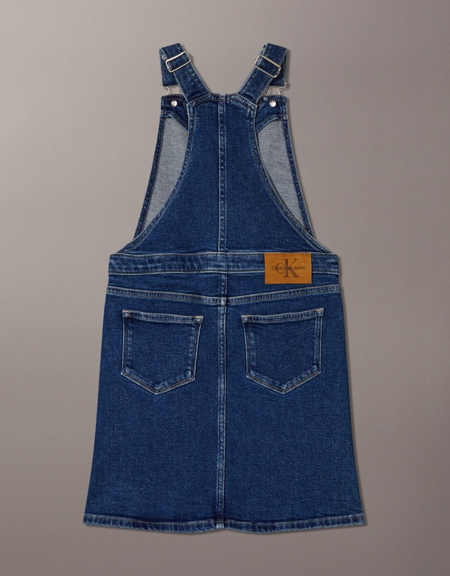 Calvin Klein Jeans - Girls Denim Dungaree Dress