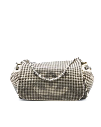 Pre-Loved by Azura Reborn - Pre-Loved Perforated Lambskin Hollywood Accordion Flap