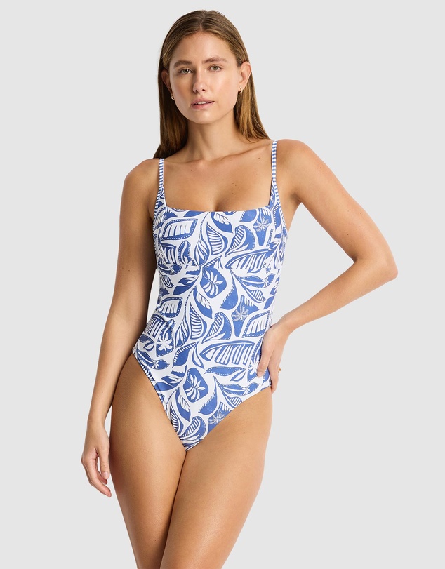 Sea Level Australia - Reef Square Neck One Piece