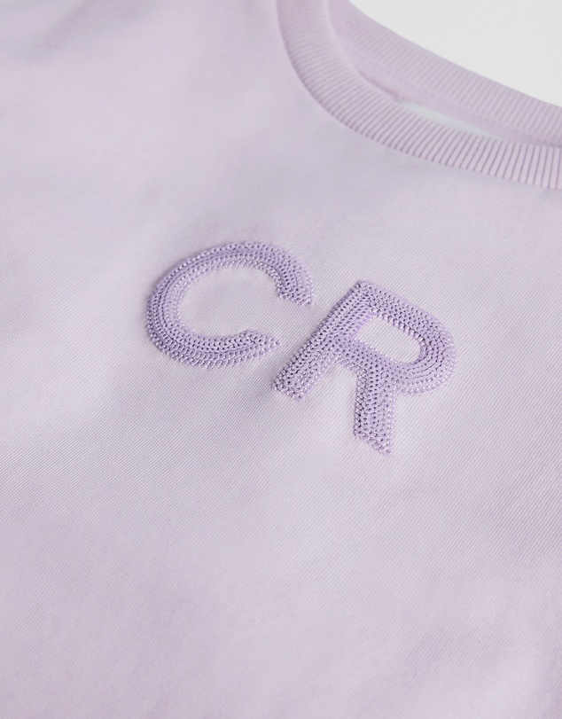 Country Road - Organically Grown Cotton Short Sleeve Sequin Logo T-shirt