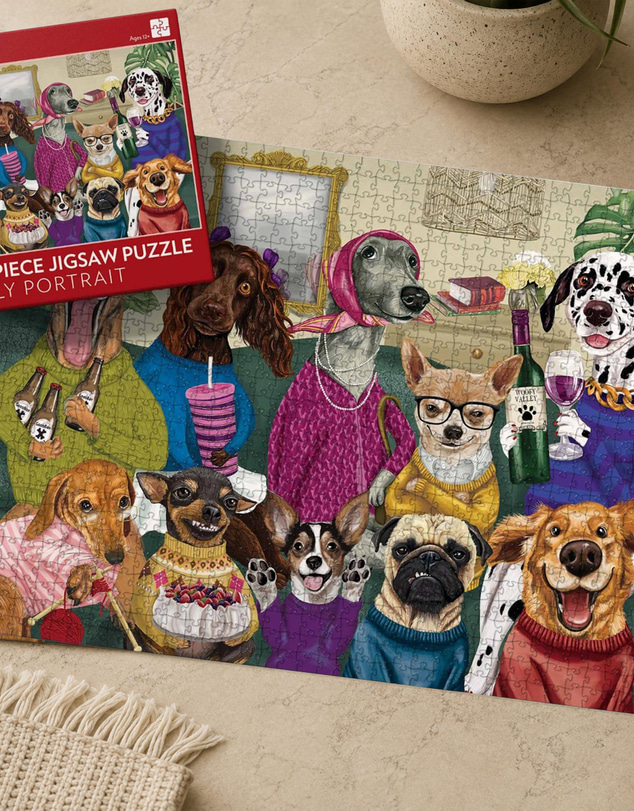 La La Land - Family Portrait 1000 Piece Jigsaw Puzzle