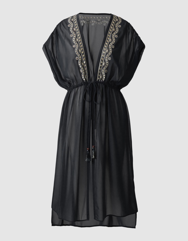 Miraclesuit Swimwear  - Beach Etc Sheer Beach Cover Up Kimono