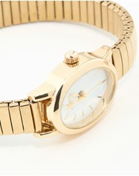 Lovisa - Gold Mini Oval Stretch Watch