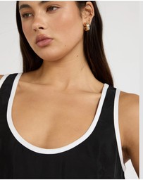 All Fenix - Cupro Contrast Tank