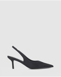 Siren - Yory Slingback Kitten Heels