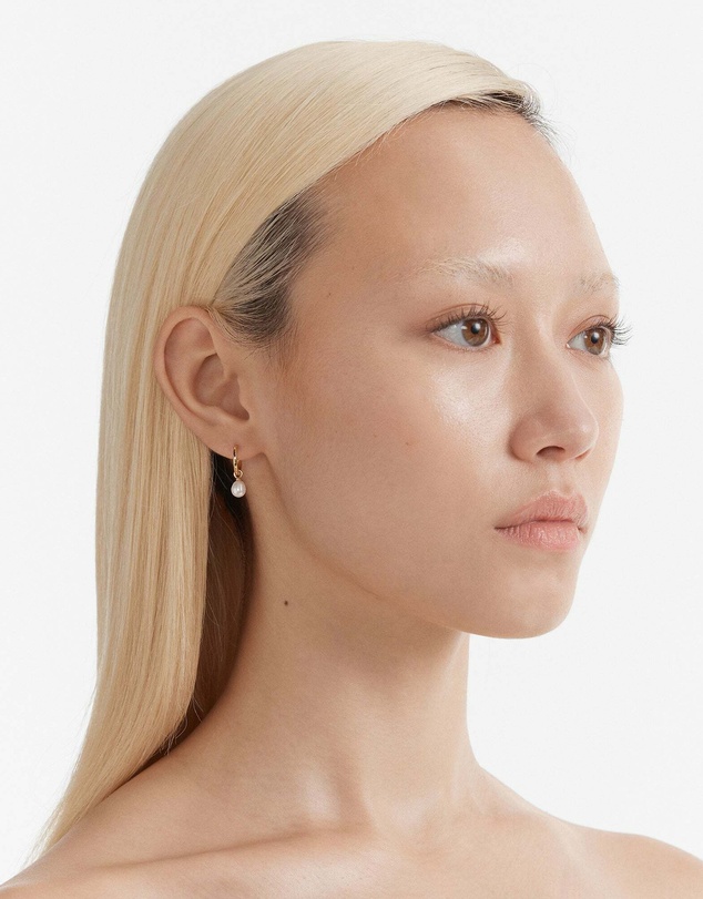 MIMCO - Purete Charm Hoop Earrings