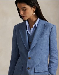 Polo Ralph Lauren - Single-Breasted Linen-Cotton Blazer - ICONIC EXCLUSIVE