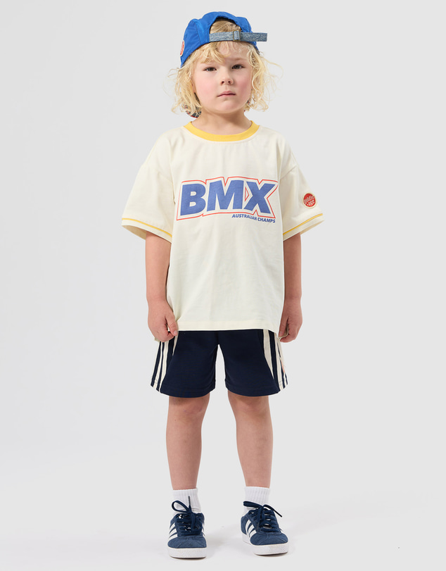 Goldie + Ace - Diamond Patch Sweat Shorts - Babies-Kids
