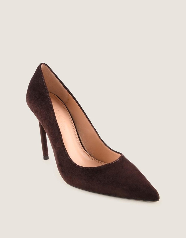 Shelly Shen - Tate High Heel Pumps Brown Suede