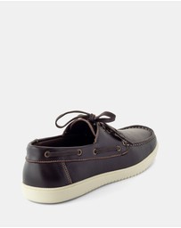 Uncut - Bowline Leather Boat Shoes