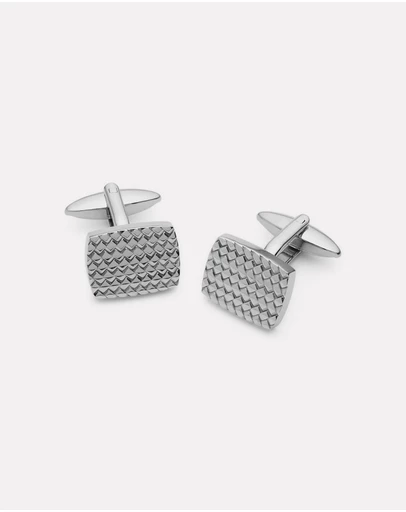 Najo - Shadowline Men's Steel Cufflink