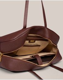 VESTIRSI - Vera Mahogany Large Bowler Bag