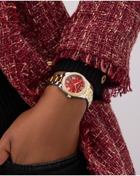 GUESS - Guess Mini Luna Ladies 2-Tone Analogue Watch