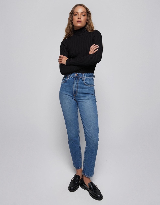 Nobody Denim - Frankie Ankle Stretch Slim High Rise Jeans